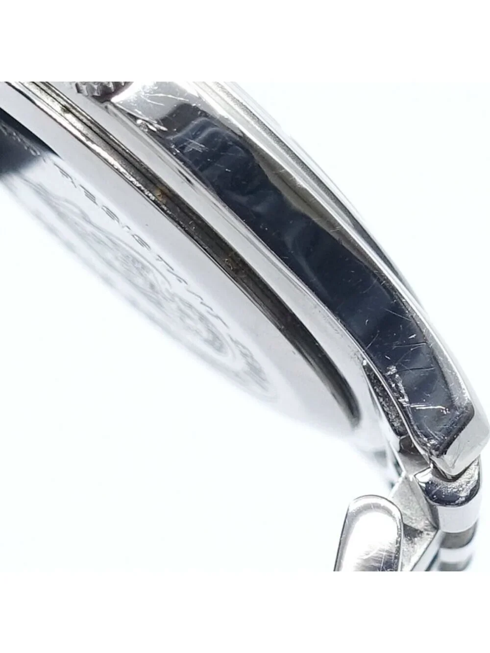 Gucci Watch Sherry Line Gray Dial 35 Quartz SS Stainless Steel
